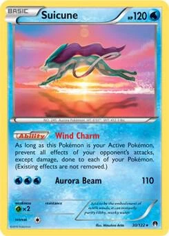 Suicune - 30/122 (Cosmos Holo)