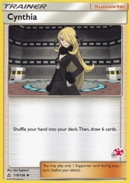 Cynthia (#21 Charizard Stamped)