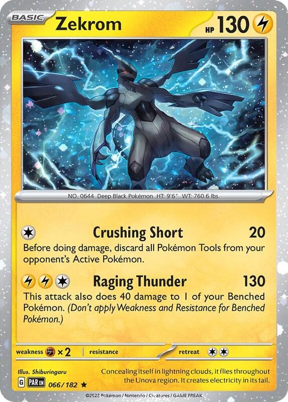 Zekrom - 066/182 (Cosmos Holo)