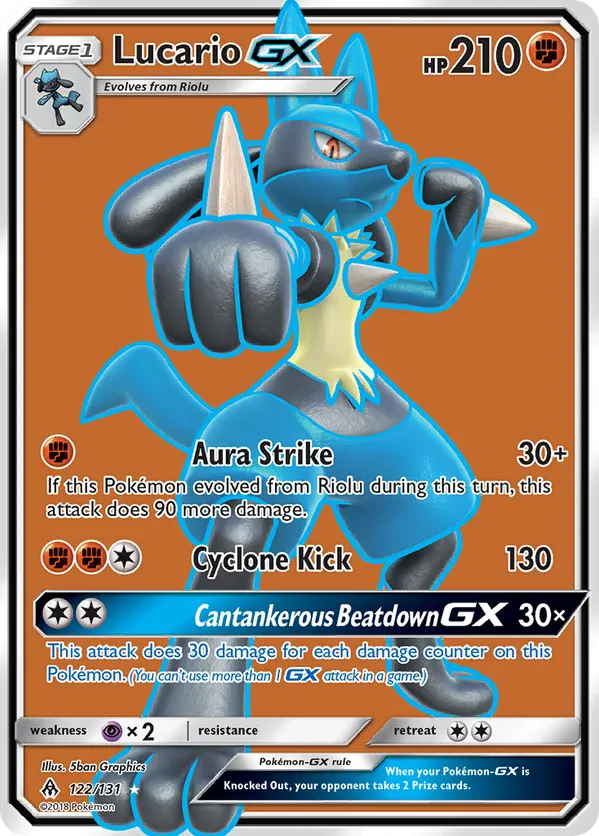 Lucario GX (Full Art)