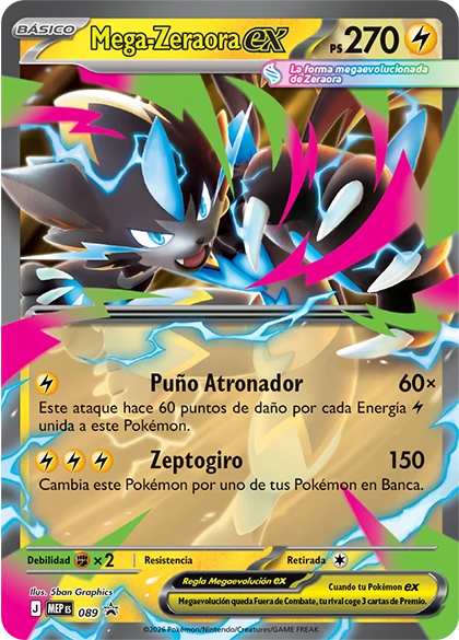 Mega-Zeraora ex