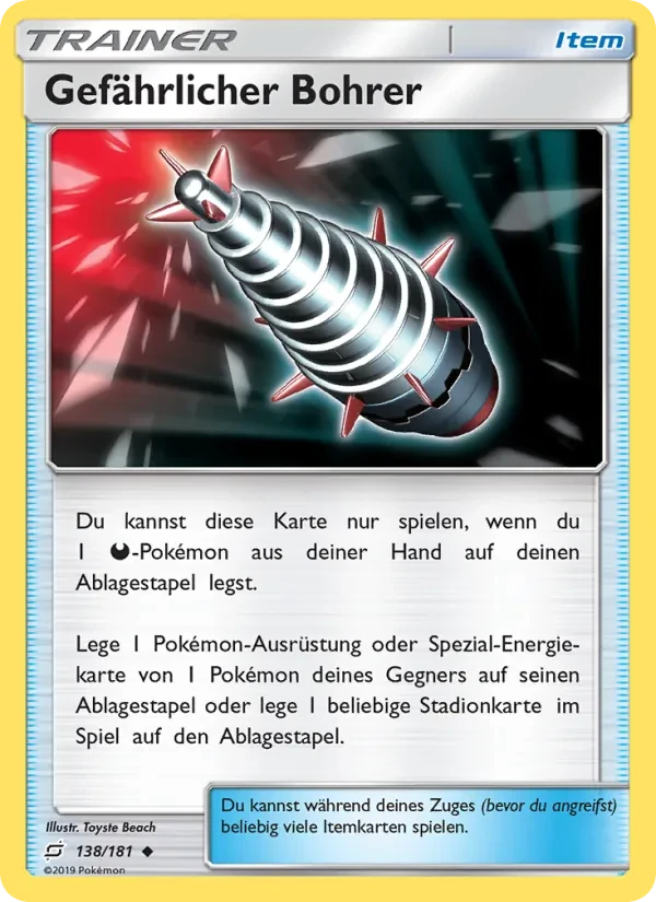 Gefährlicher Bohrer