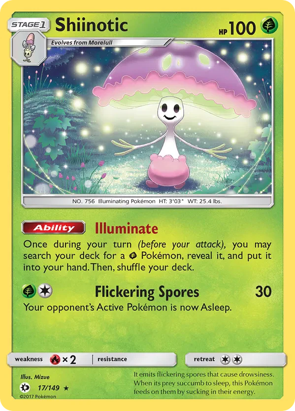 Shiinotic - 17/149 (SM Base Set)