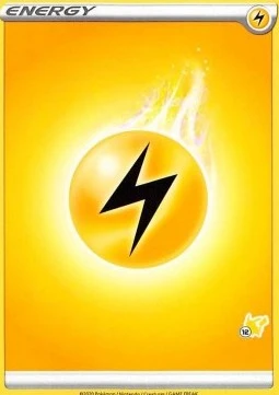 Lightning Energy (#12 Pikachu Stamped)