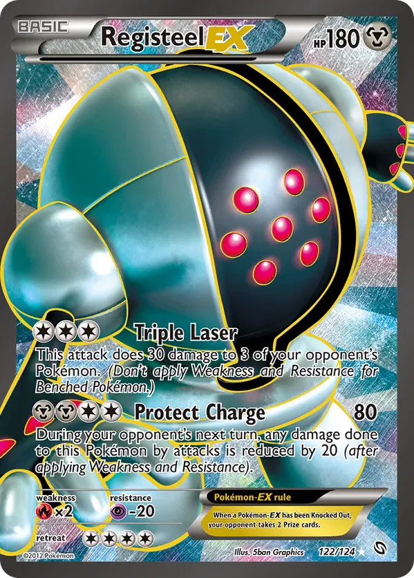 Registeel EX (122 Full Art)
