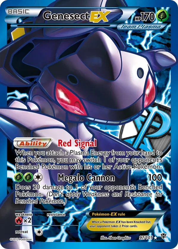 Genesect EX (Team Plasma) (97 Full Art)