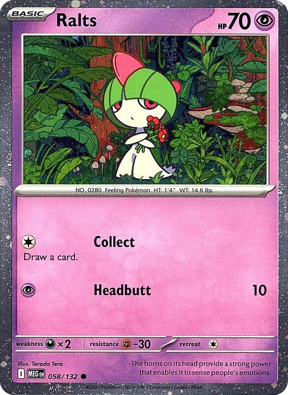 Ralts (Cosmos Holo)