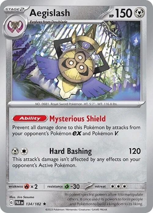 Aegislash - 134/182 (Non-Holo)