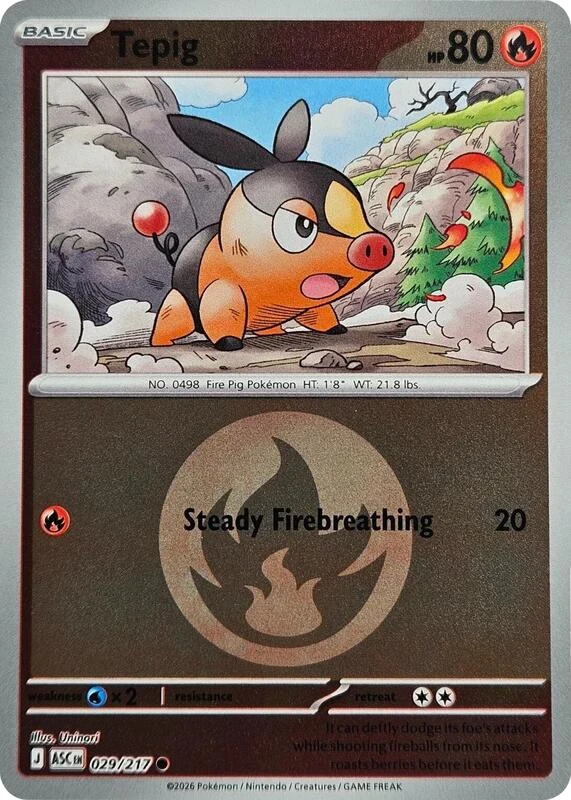 Tepig (Energy Symbol Pattern)