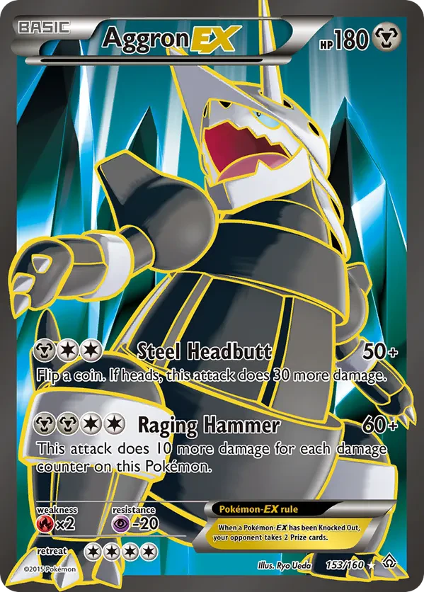 Aggron EX (153 Full Art)