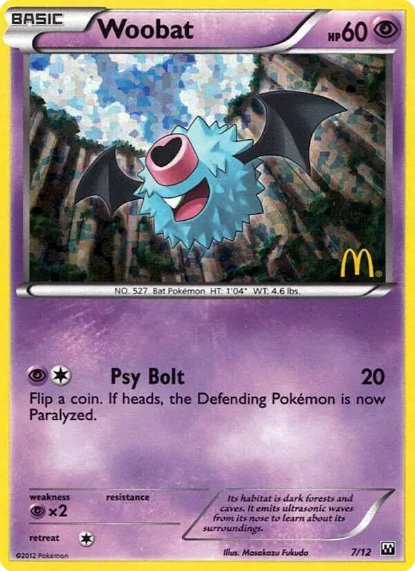 Woobat - 7/12