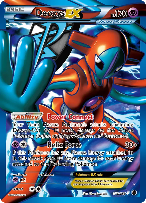 Deoxys EX (Team Plasma) (Full Art)