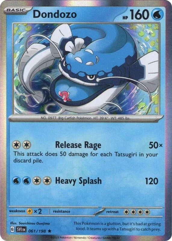 Dondozo - 061/198 (Line Holo)