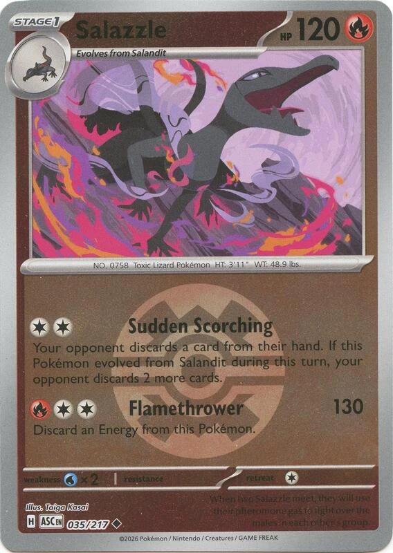 Salazzle - 035/217 (Quick Ball)