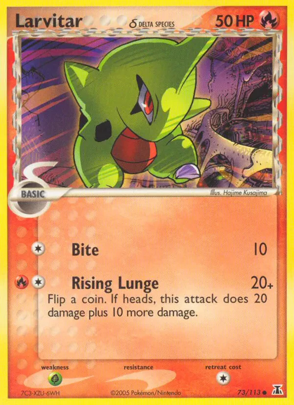 Larvitar (Delta Species)