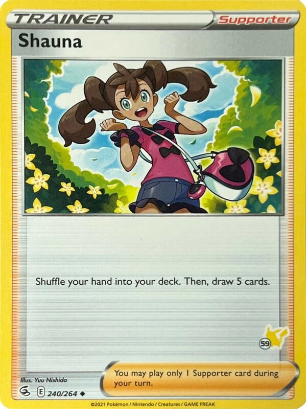 Shauna - 240/264 (#59 Pikachu Stamped)