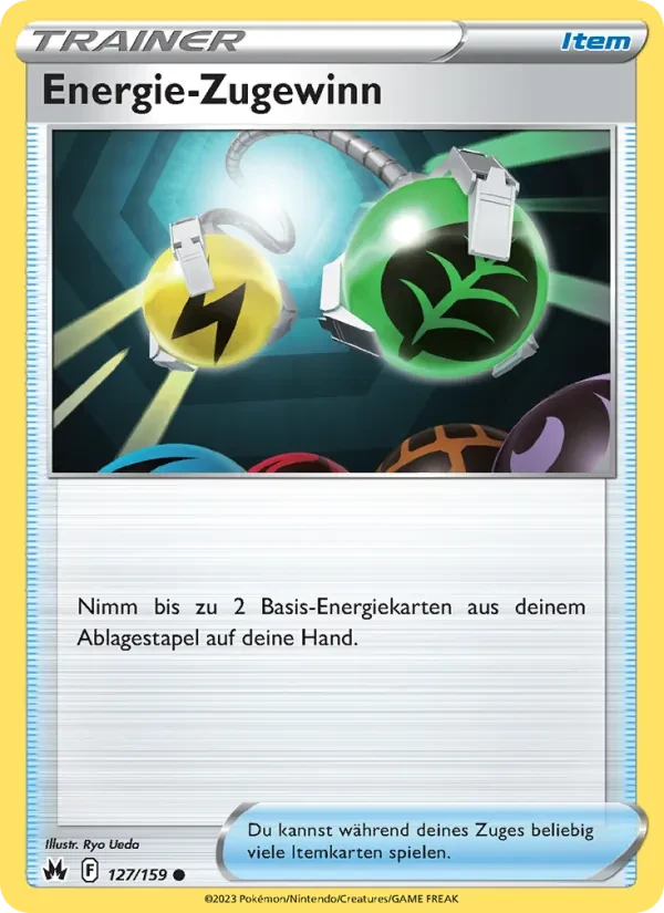 Energie-Zugewinn