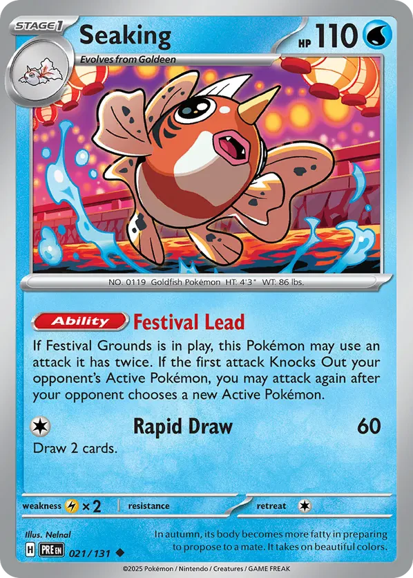Seaking (Poke Ball Pattern)