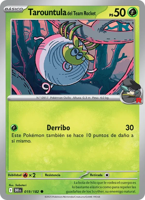 Tarountula del Team Rocket