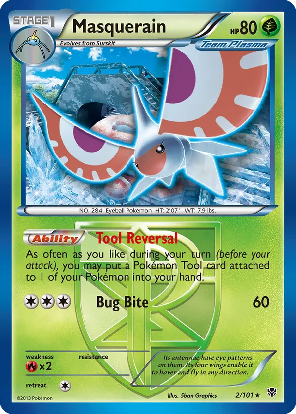 Masquerain (Team Plasma)