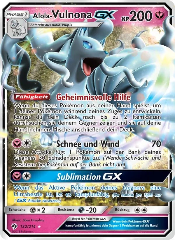 Alola Vulnona GX
