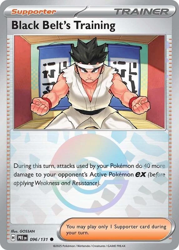 Black Belt's Training - 096/131 (Poke Ball Pattern)