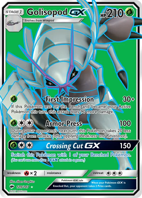 Golisopod GX (Full Art)