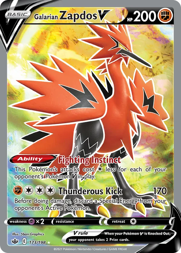 Galarian Zapdos V (Full Art)