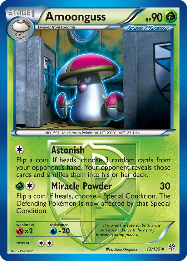 Amoonguss (Team Plasma)