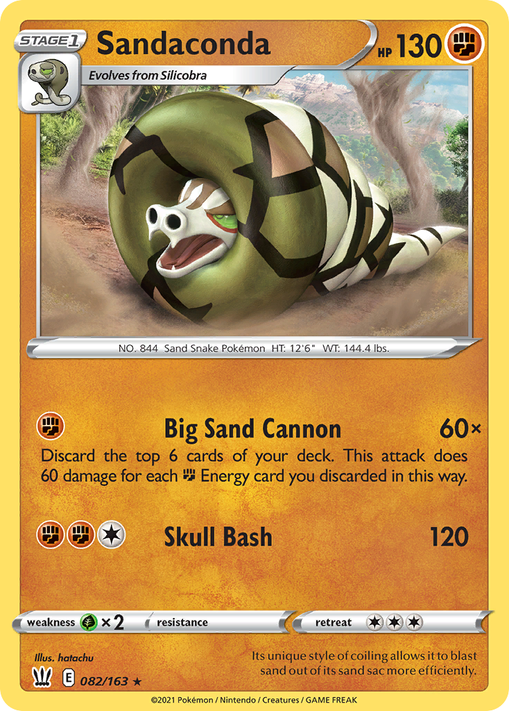 Sandaconda - 082/163 (Cosmos Holo)