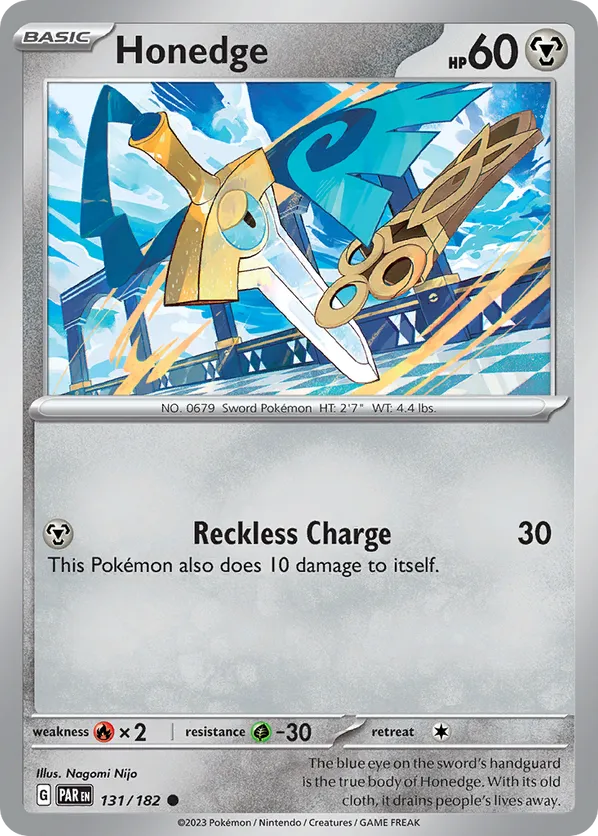 Honedge - 131/182 (Cosmos Holo)