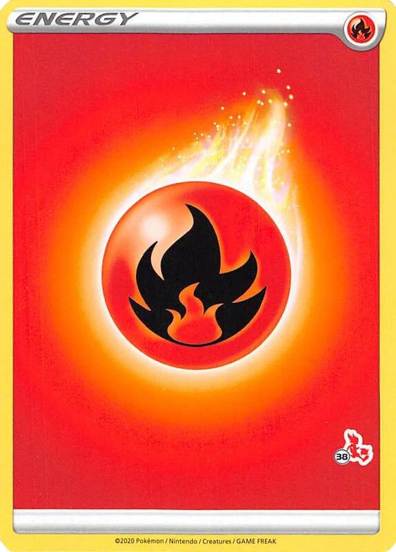 Fire Energy (#38 Cinderace Stamped)