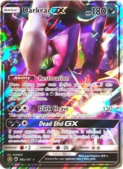Darkrai GX - 88a/147