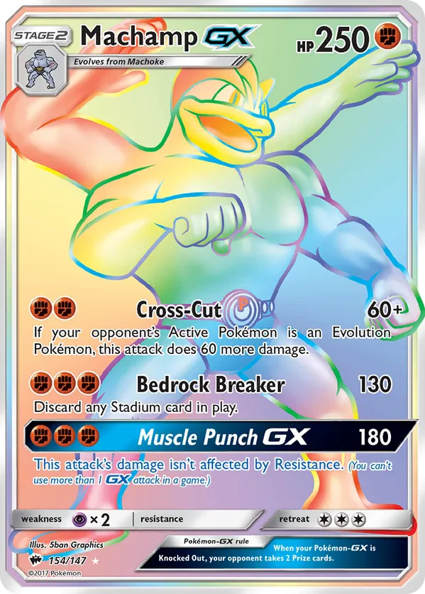 Machamp GX (Secret)