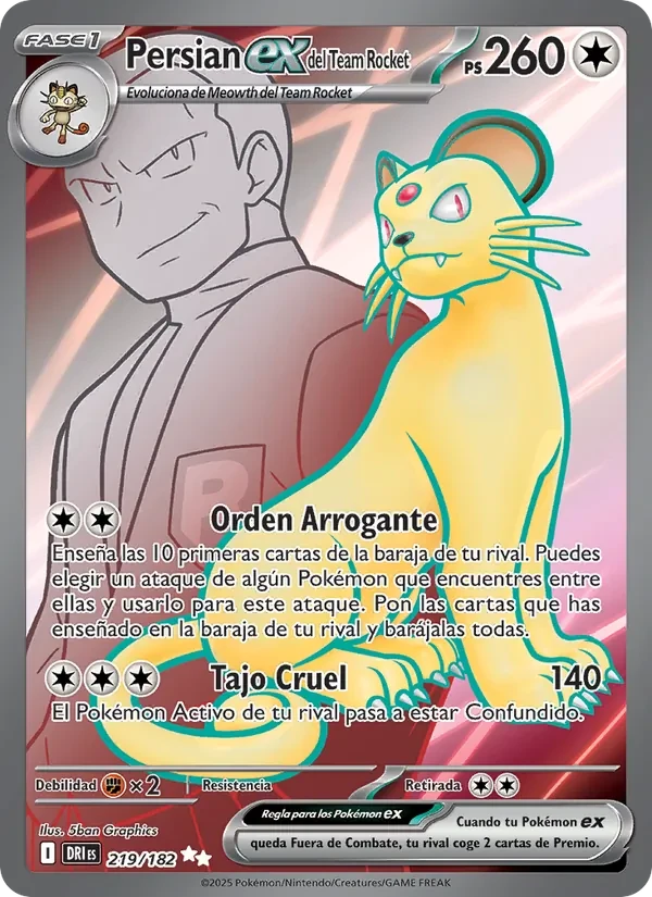 Persian ex del Team Rocket