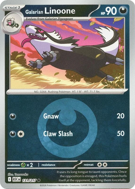 Galarian Linoone (Energy Symbol Pattern)