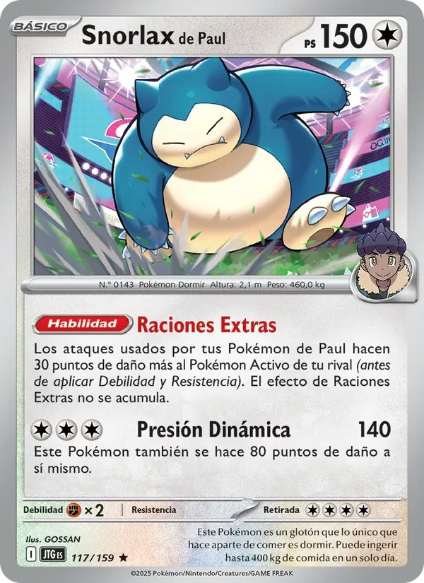 Snorlax de Paul