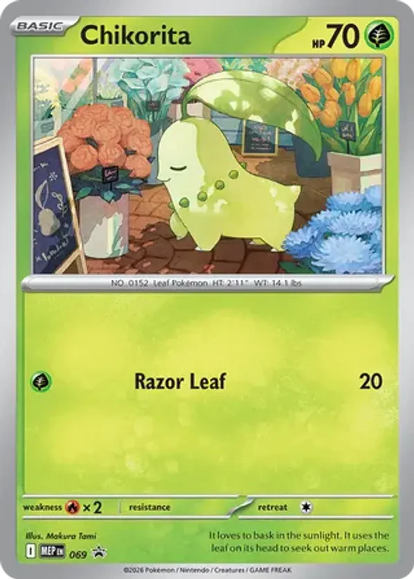 Chikorita (Cosmos Holo)