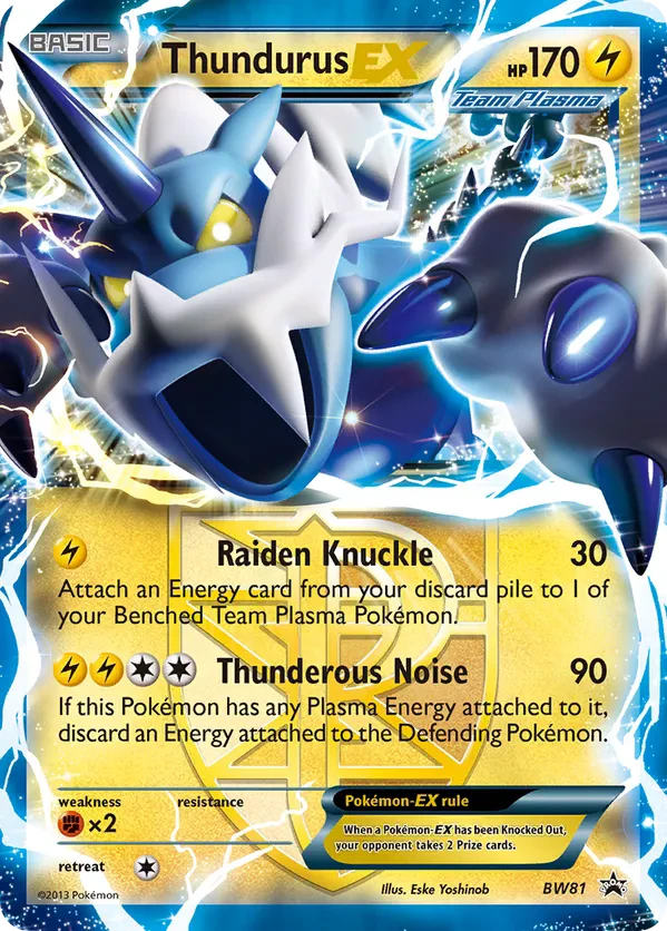 Thundurus EX (Team Plasma)