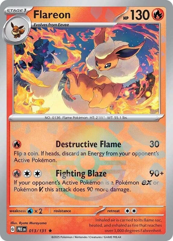 Flareon (Poke Ball Pattern)