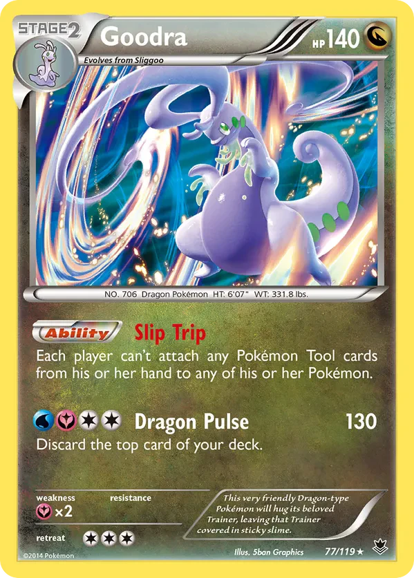 Goodra - 77/119 (Cosmos Holo)