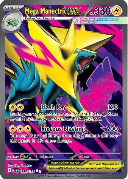 Mega Manectric ex - 158/132