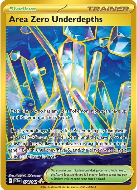 Area Zero Underdepths - 174/142