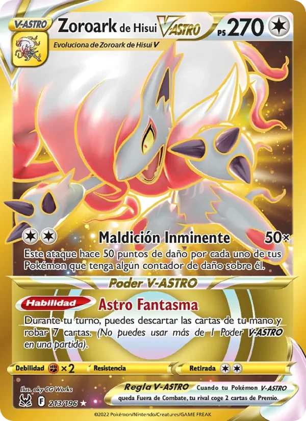 Zoroark de Hisui V-ASTRO