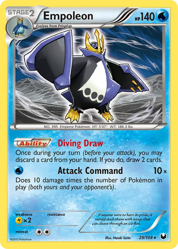 Empoleon - 29/108 (Battle Arena Deck Exclusive)