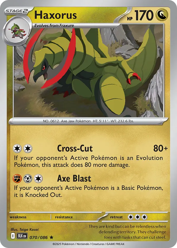 Haxorus (Master Ball Pattern)