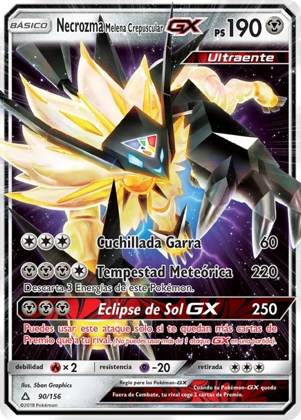 Necrozma Melena Crepuscular GX