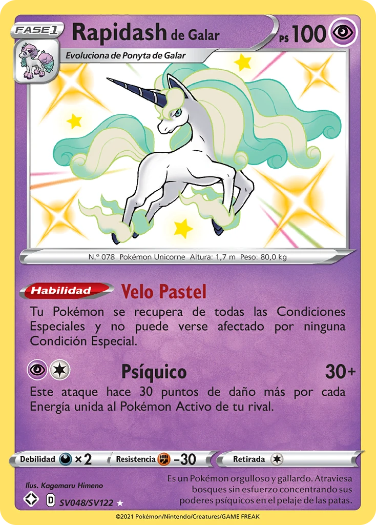 Rapidash de Galar