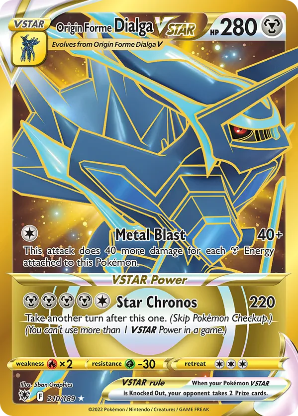 Origin Forme Dialga VSTAR (Secret)