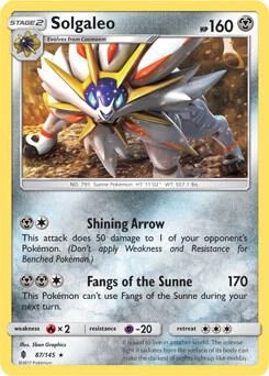 Solgaleo - 87/145 (SM Guardians Rising)